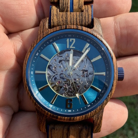 BOBO Bird - Luxury Handmade Compass Style Wood Automatic Mechanical Movement - Picture 8 of 14